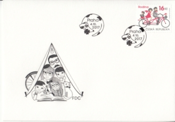 Mi.-Nr.: 944 / Familie / Rodina  Ersttagsstempel